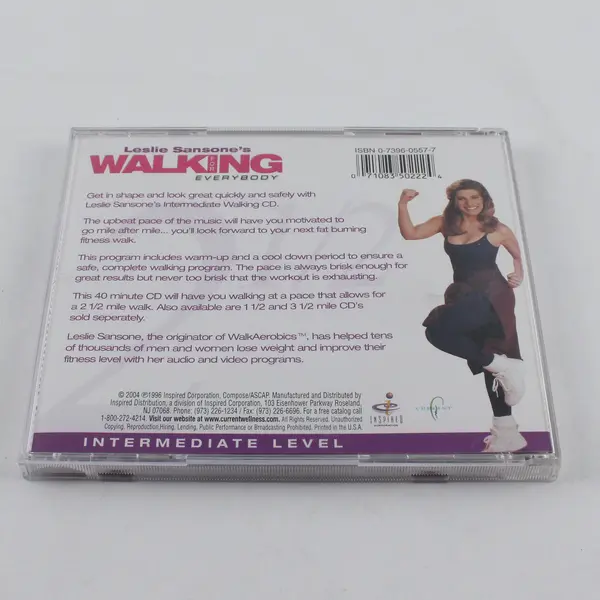 Leslie Sansone Walking for Everybody 2 1/2 Miles CD 2004