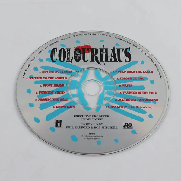 Colourhaus Water to the Soul Album CD 1992
