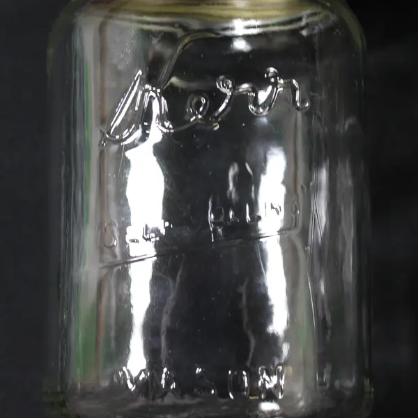 Lot of 10 Kerr Pint Canning Jars Wide And Narrow Mouth W/ Rings No Lids