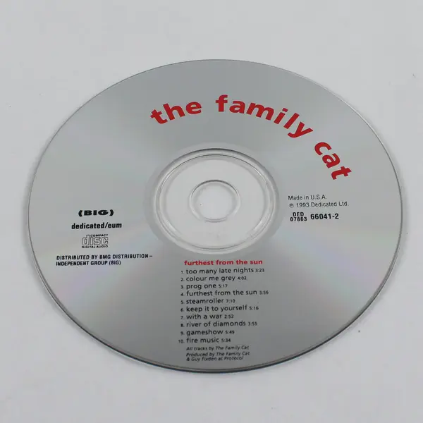 Furthest From The Sun By The Family Cat (CD, 1993)