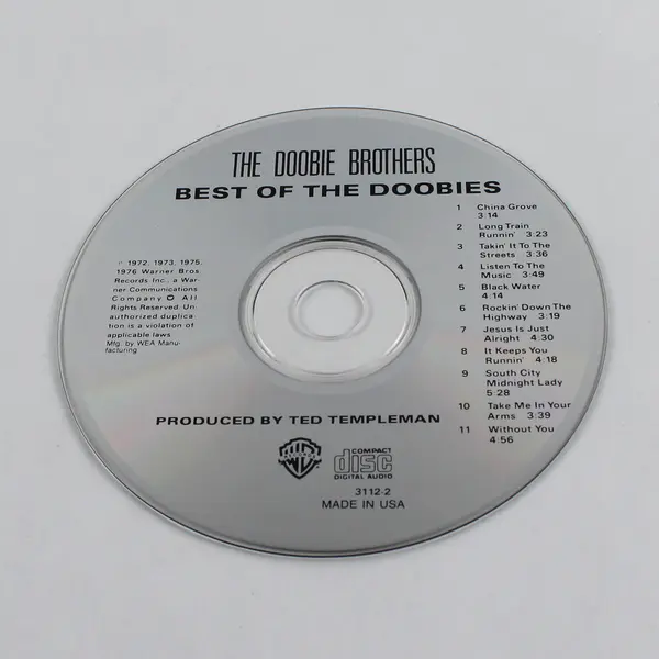 Best Of The Doobies Listen To The Music By The Doobie Brothers CD Warner 1976