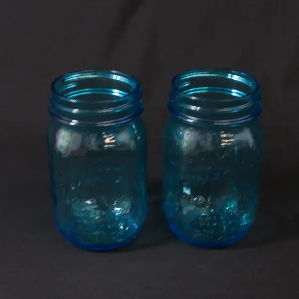  2 Aqua Ball Mason Pint Canning Jars 1913-15 100 Years of American Heritage