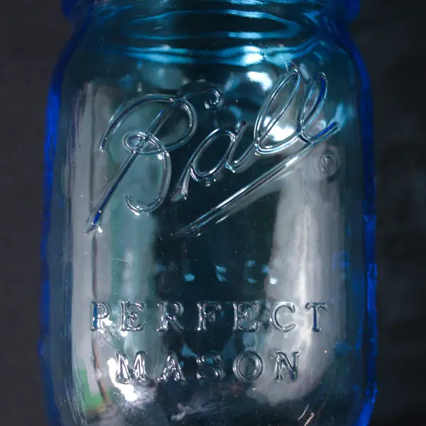  2 Aqua Ball Mason Pint Canning Jars 1913-15 100 Years of American Heritage