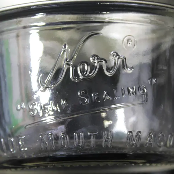Lot of 12 Kerr Wide Mouth Half Pint Canning Jars W/ Rings No Lids