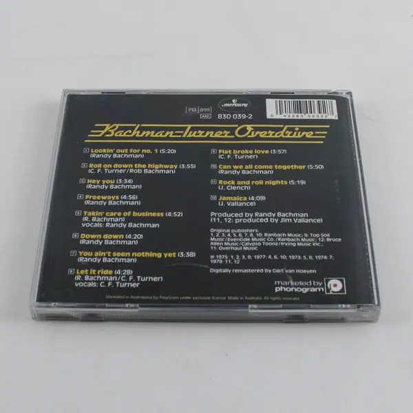 Bachman-Turner Overdrive BTO's Greatest CD Mercury