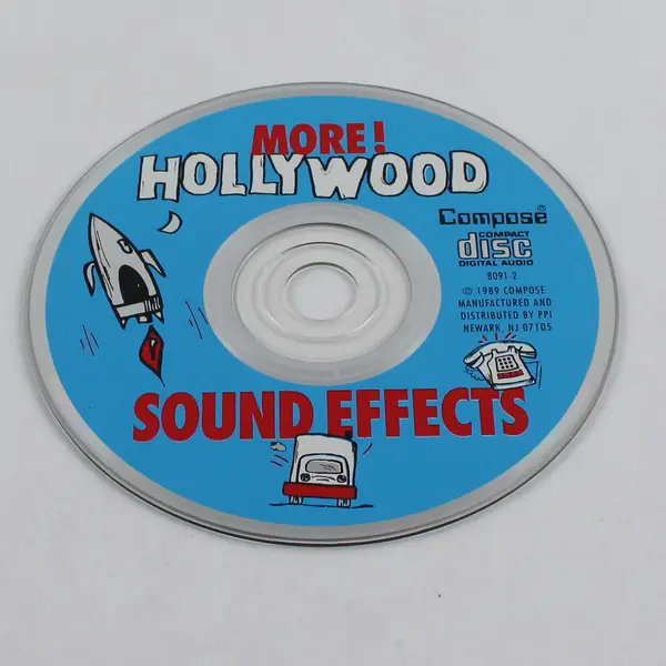 More Hollywood Sound Effects 1989 CD 