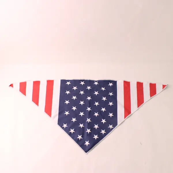 Mission Cooling Activation Triangle Bandana Towel Microfiber 15x33 US Flag