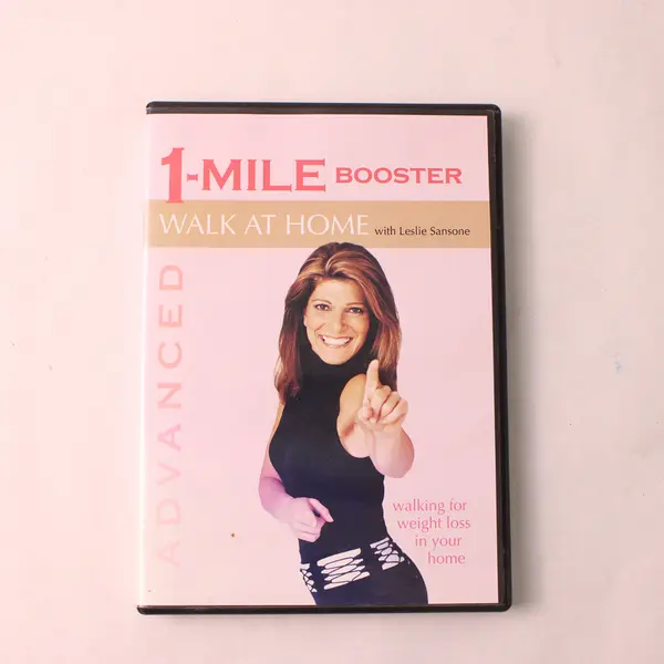 Advanced 1-Mile Booster Walk at Home Leslie Sansone DVD 2006 Walk Productions
