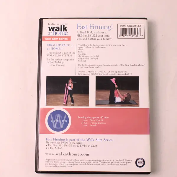 Leslie Sansone Walk Slim Fast Firming 2007 Total Body Workout DVD
