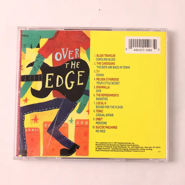 Over the Edge 1997 compilation CD 311 Tonic Blues Traveler Local H Dishwalla