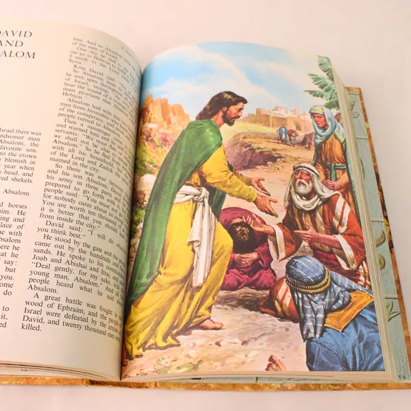 Vintage 1965 The Children's Bible Golden Press Western Publishing - Good