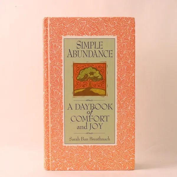 Vtg Simple Abundance: A Daybook of Comfort and Joy by Sarah Ban Breathnach