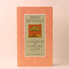 Vtg Simple Abundance: A Daybook of Comfort and Joy by Sarah Ban Breathnach