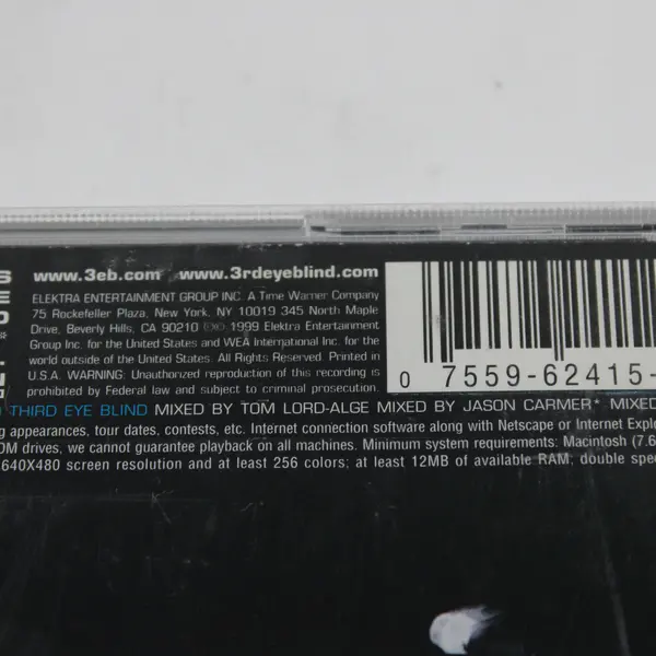 Blue by Third Eye Blind CD Album Elektra Records 1999 