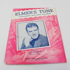 Vintage 1941 Sheet Music Elmer's Tune Elmer Albrecht Sammy Gallop Dick Jurgens 