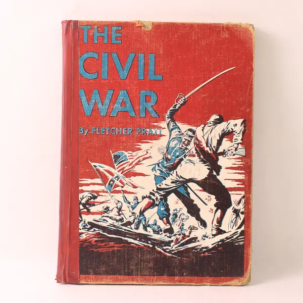 VTG 1955 The Civil War by Fletcher Pratt-Illustrated by Lee J. Ames-Hardcover