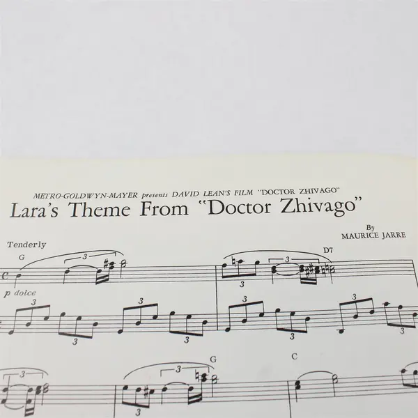 VTG 1965 Sheet Music Lara's Theme Maurice Jarre From Doctor Zhivago Piano Solo