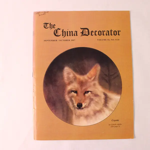 Lot of 17 The China Decorator Magazine (2001-2007)