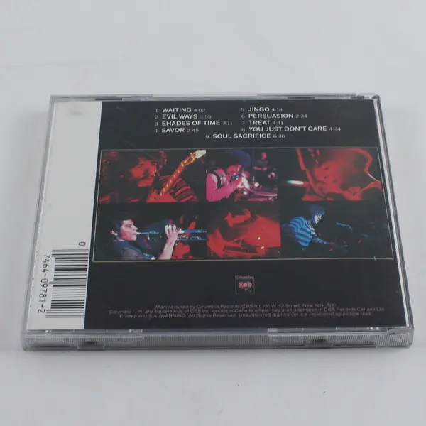 Santana Self-Titled CD Album Columbia Records