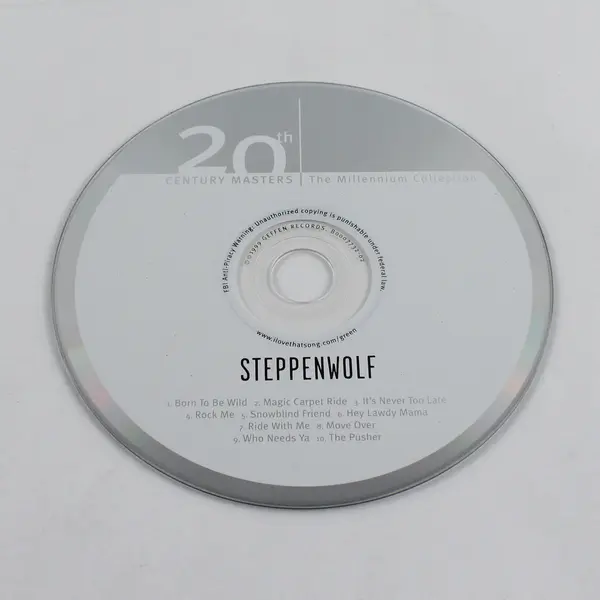 20th Century Masters: The Best Of Steppenwolf The Millennium Collection CD 1999