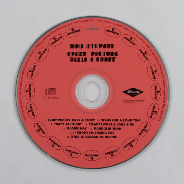 Rod Stewart Every Picture Tells a Story Remastered CD