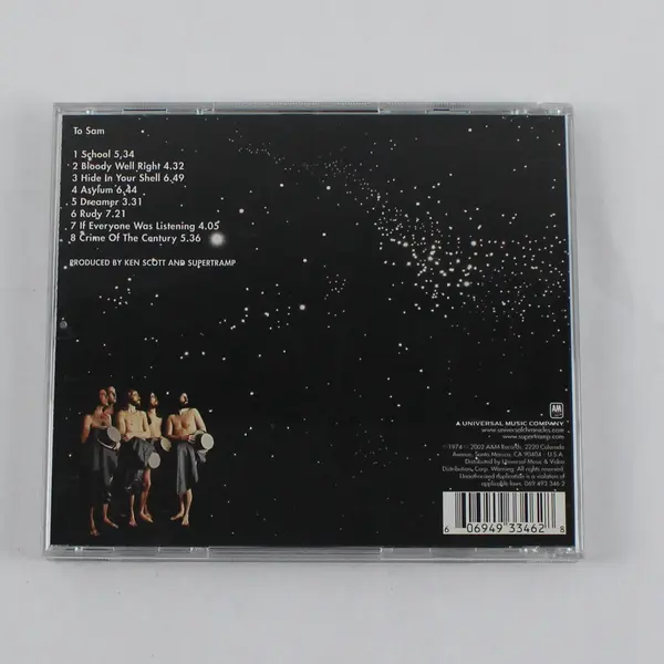 Crime of the Century by Supertramp CD Album 2002 