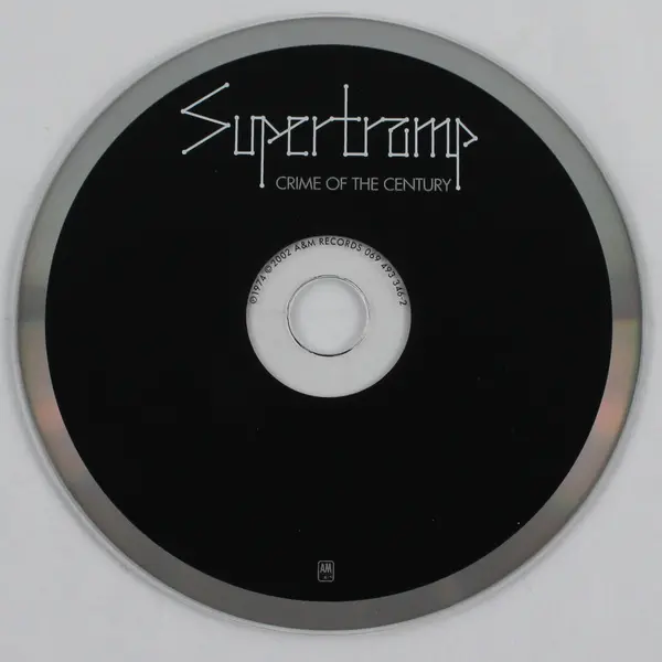 Crime of the Century by Supertramp CD Album 2002 