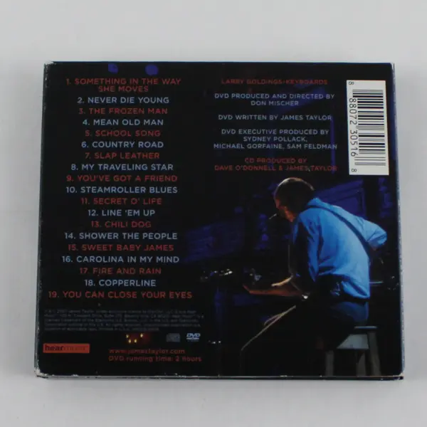One Man Band by James Taylor 2-Disc Set (Music CD + Concert DVD) 2007 