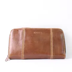 Rosetti Brown Zip Around Wallet w/Organizing Slots Wallet