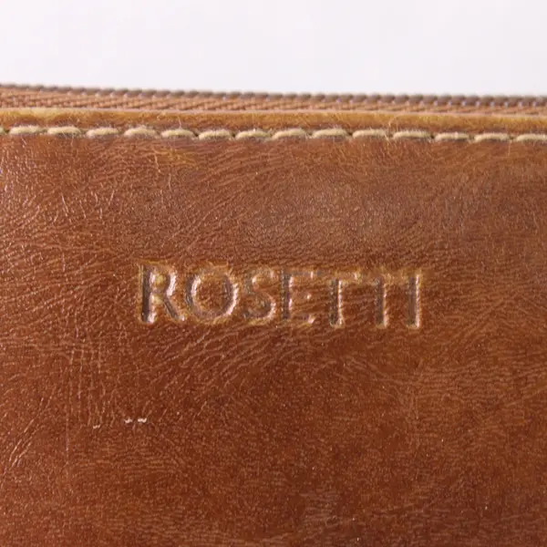 Rosetti Brown Zip Around Wallet w/Organizing Slots Wallet