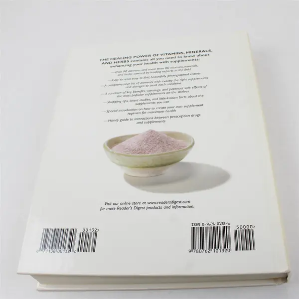 Reader's Digest The Healing Power of Vitamins Minerals and Herbs 1999 Hardcover
