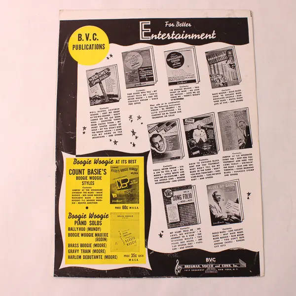 VTG 1945 Sheet Music I Wish I Knew Mack Gordon Harry Warren Musical