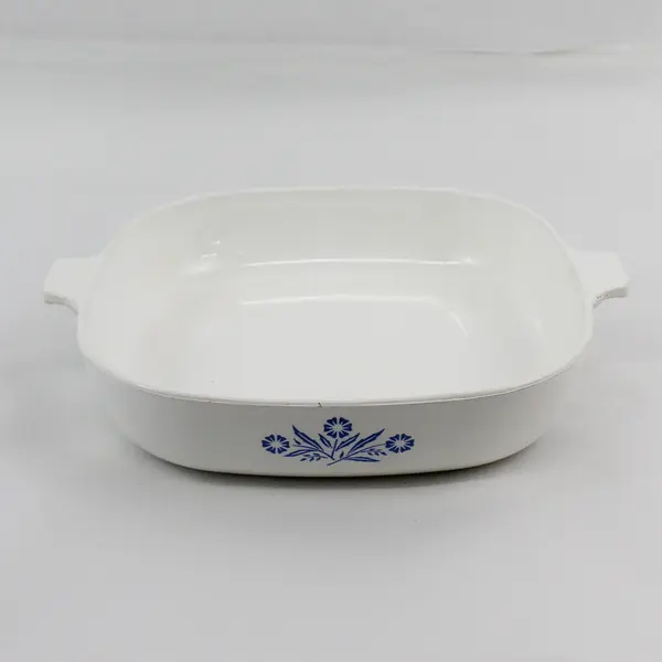 Vintage Corning Ware 10 inch Blue Cornflower Casserole P-10-B No Lid