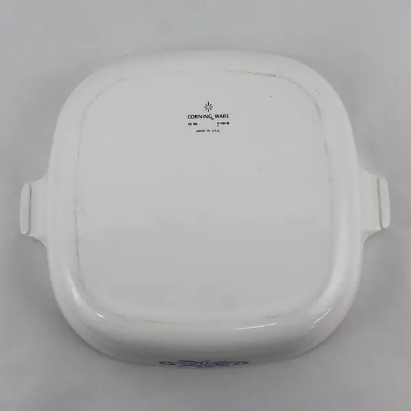 Vintage Corning Ware 10 inch Blue Cornflower Casserole P-10-B No Lid