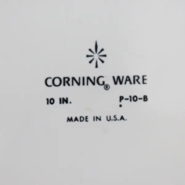 Vintage Corning Ware 10 inch Blue Cornflower Casserole P-10-B No Lid