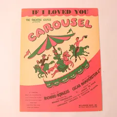 If I Loved You 1944 Carousel Sheet Music Williamson Music Inc