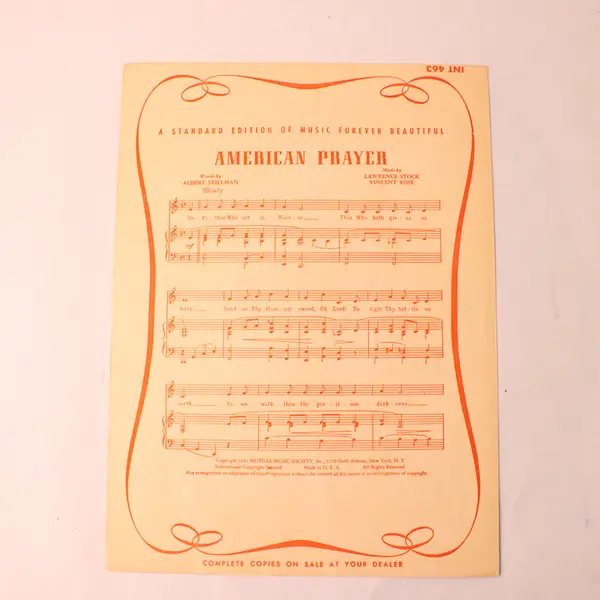 Vintage 1945 Sheet Music You Won't Be Satisfied (Until You Break My Heart)