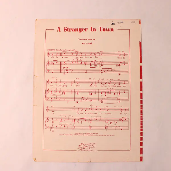 Vintage 1940 Sheet Music There Must Be A Way Gallop Saxon Cook Stevens