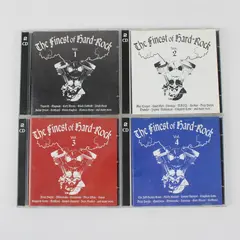  The Finest Of Hard-Rock 4-Volume Set 2 CDs Each 1994-1998 K-Tel International