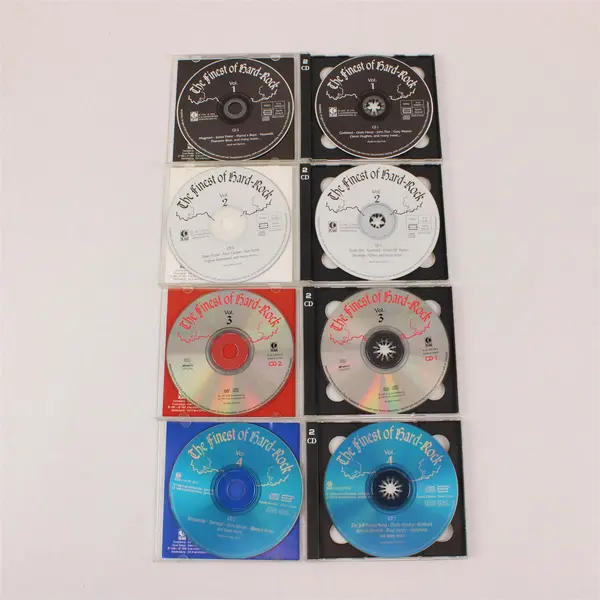  The Finest Of Hard-Rock 4-Volume Set 2 CDs Each 1994-1998 K-Tel International