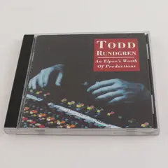 An Elpee's Worth of Productions CD Todd Rundgren 1992, #R2 70519 