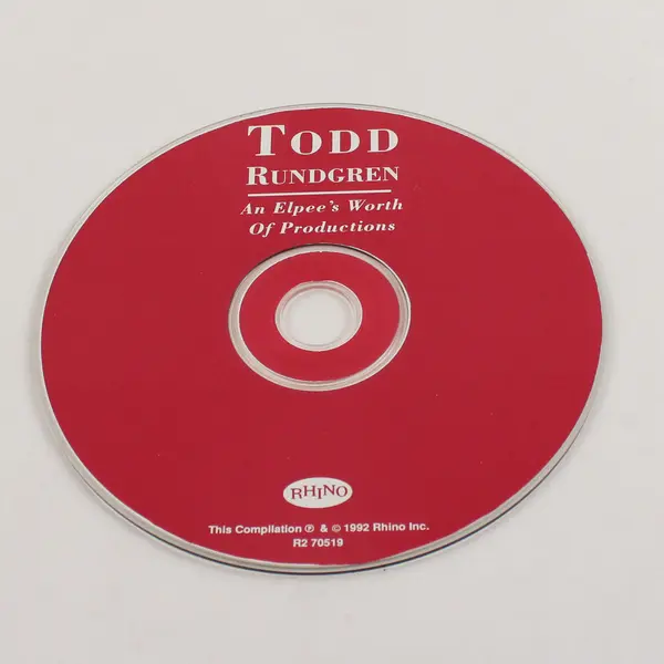 An Elpee's Worth of Productions CD Todd Rundgren 1992, #R2 70519 