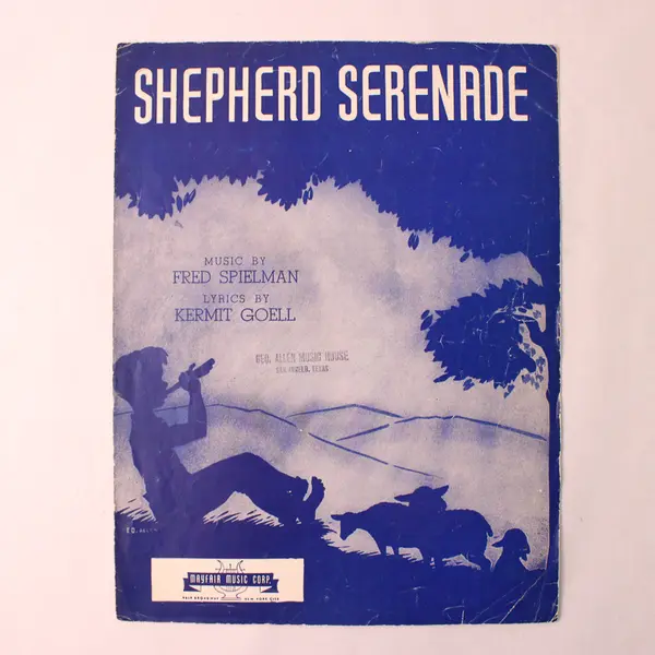 Vtg 1941 Sheet Music Shepherd Serenade Fred Spielman Kermit Goell Piano Guitar