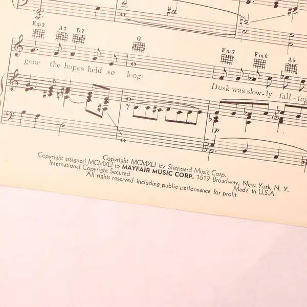 Vtg 1941 Sheet Music Shepherd Serenade Fred Spielman Kermit Goell Piano Guitar