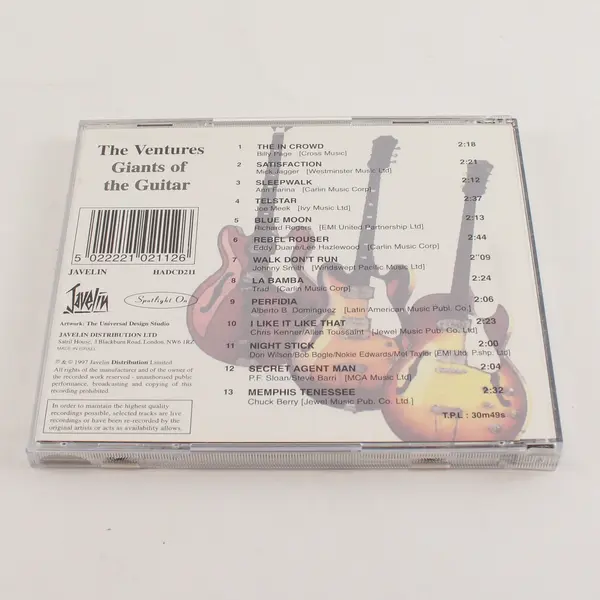 Giants Of The Guitar CD by The Ventures 1997 #HADCD211