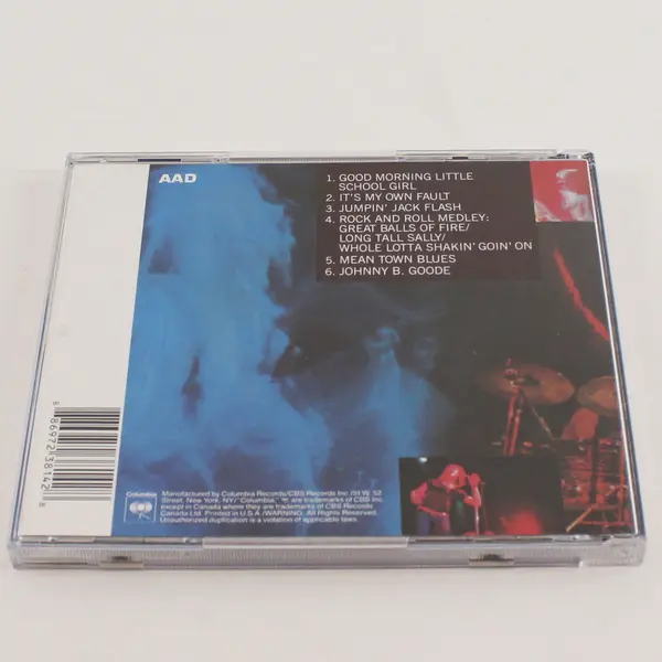 Johnny Winter Live CD 2008, #CK30475 