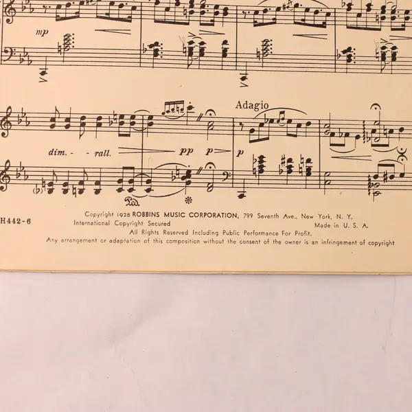 Vintage 1928 Sheet Music Manhattan Serenade Louis Alter For Piano