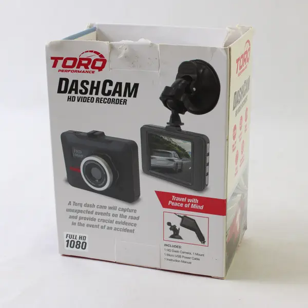 Torq Performance Dash Cam FHD 1080P Night Vision w/ Mic