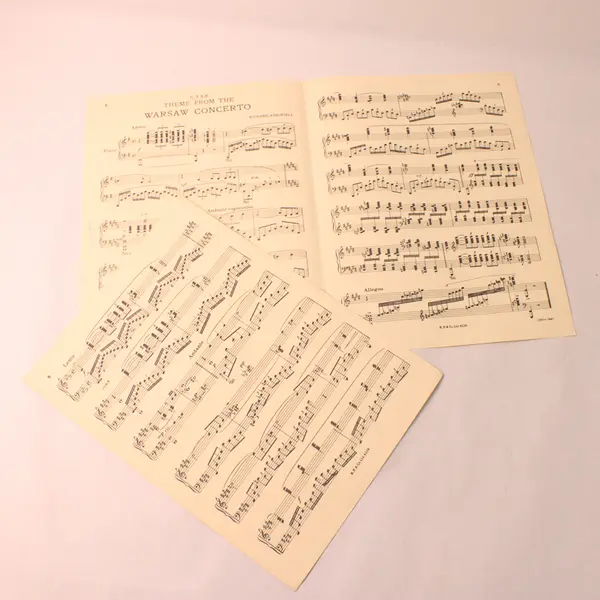 Vintage 1942 Sheet Music Theme From the Warsaw Concerto Richard Addinsell Piano