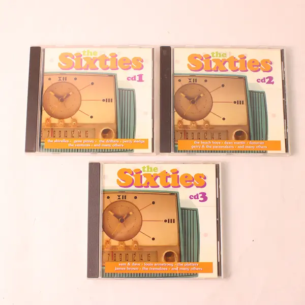 The Sixties 3-CD Set 2000 In Separate Cases Good Condition